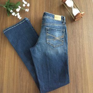 Aeropostale 3/4 Blue Chelsea Skinny Bootcut Jeans